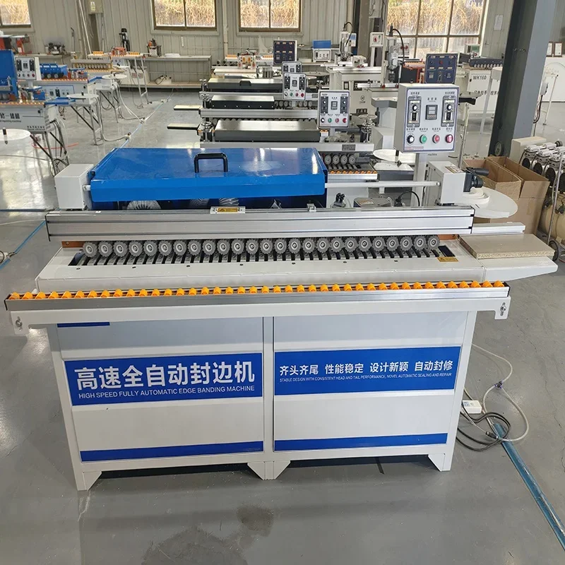 

China Cabinet Melamine Board Auto Edge Bander Woodworking Machinery Edge Banding Machine for Furniture Sale