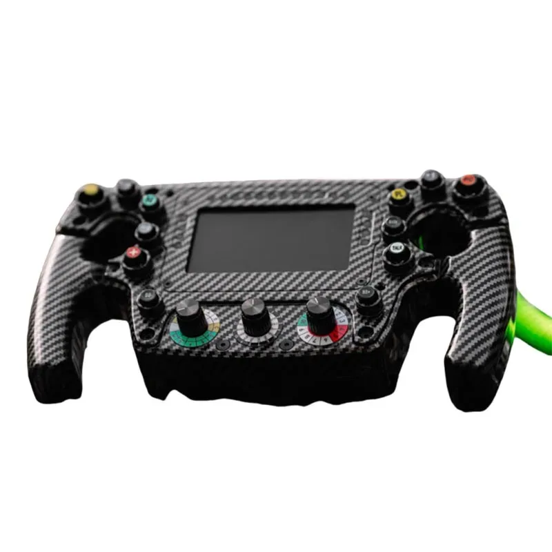 عجلة قيادة ECANNON ECF2 لتوجيه لعبة Logitech/Fanatec/Thrustmaster/ Moza/PXN/CAMMUS F1