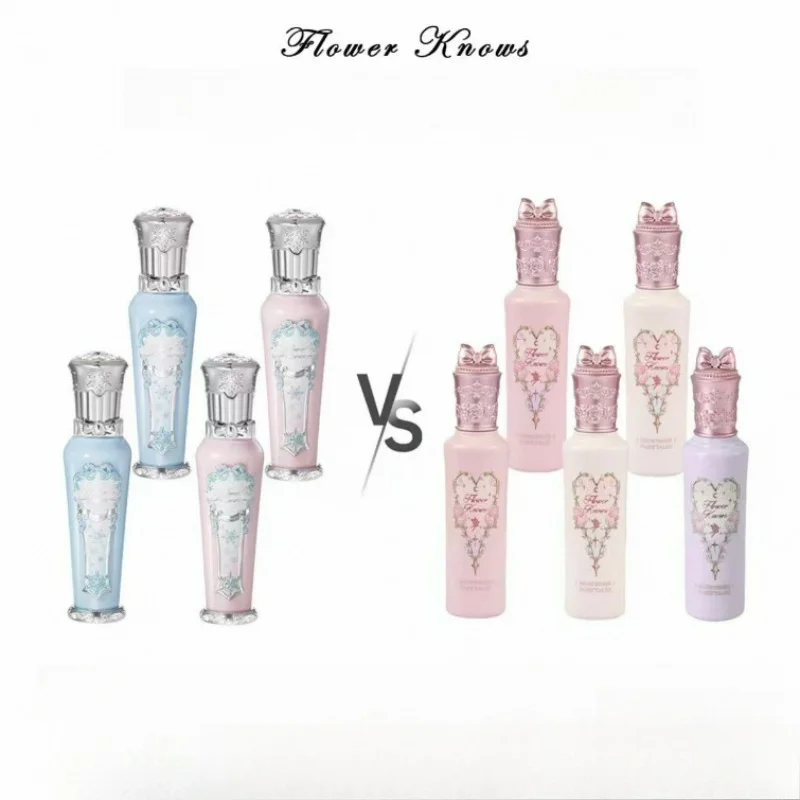 Flower Knows All Series Concealer Lightweight Smooth High Cover Black Eye Circles Acne Marks Brighten Face Makeup