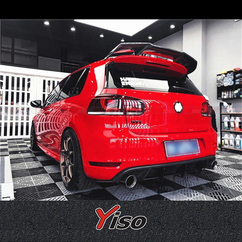 FOR VW GOLF 6 GTI R20 R Volkswagen GOLF 6 GTI R20 R Modified Carbon fiber REVOZPORT WING