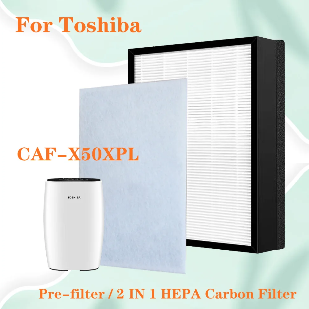 

Замена очистителя воздуха Toshiba CAF-X50XPL, совместимый HEPA и углеродный комбинированный фильтр