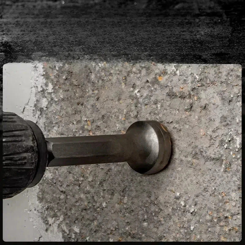 Flower hammer, Chisel head, Square handle, Electric hammer, Connected Alloy Chisel head, Impact drill, chisel, chisel, Drill Bit