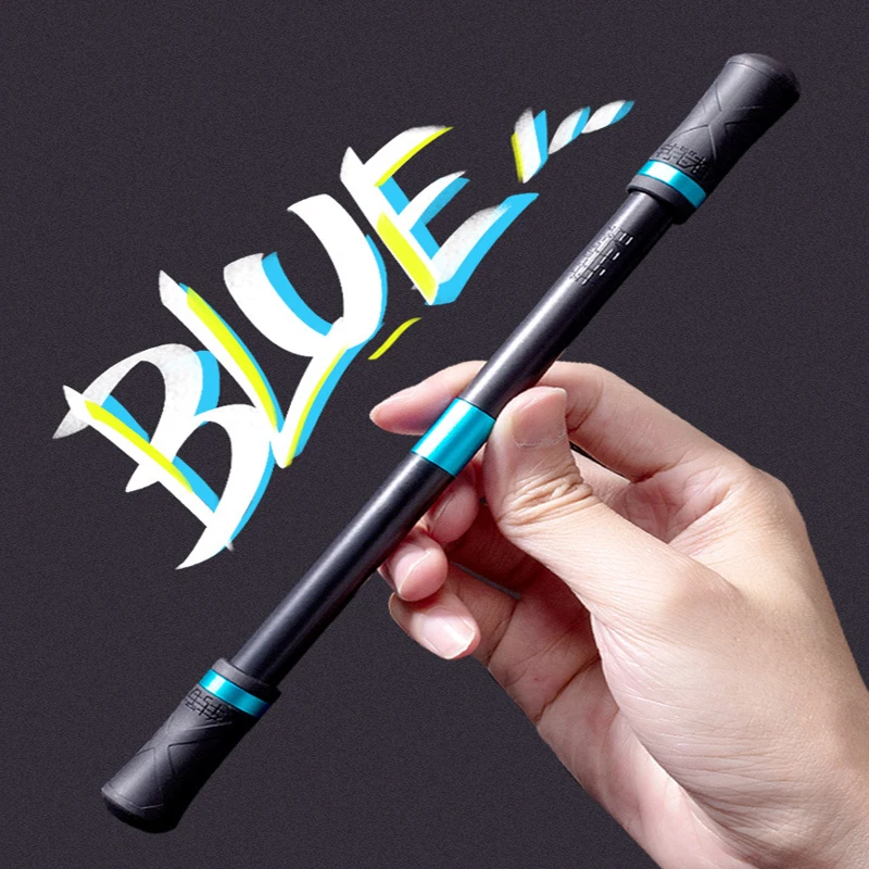Kreativer Anti-Rutsch-Spinning-Stift – erwachsener Stressabbau, rotierender Gelstift, Studenten-Briefpapier, Schulbedarf, Handspinner – Detail 11