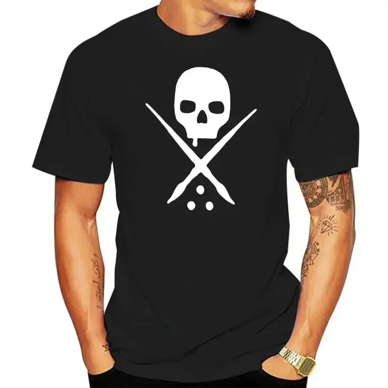 Sullen Mens Standard Issue Tattoo Style T-shirt Skull Art Logo Tees Men Women Classic Human Skeleton Casual Graphic Tops