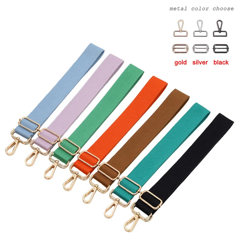 

New Solid Color Bag Strap Bag Accessories Women's One Shoulder Strap Adjustable Long Shoulder Strap Handbag Strap Replacement