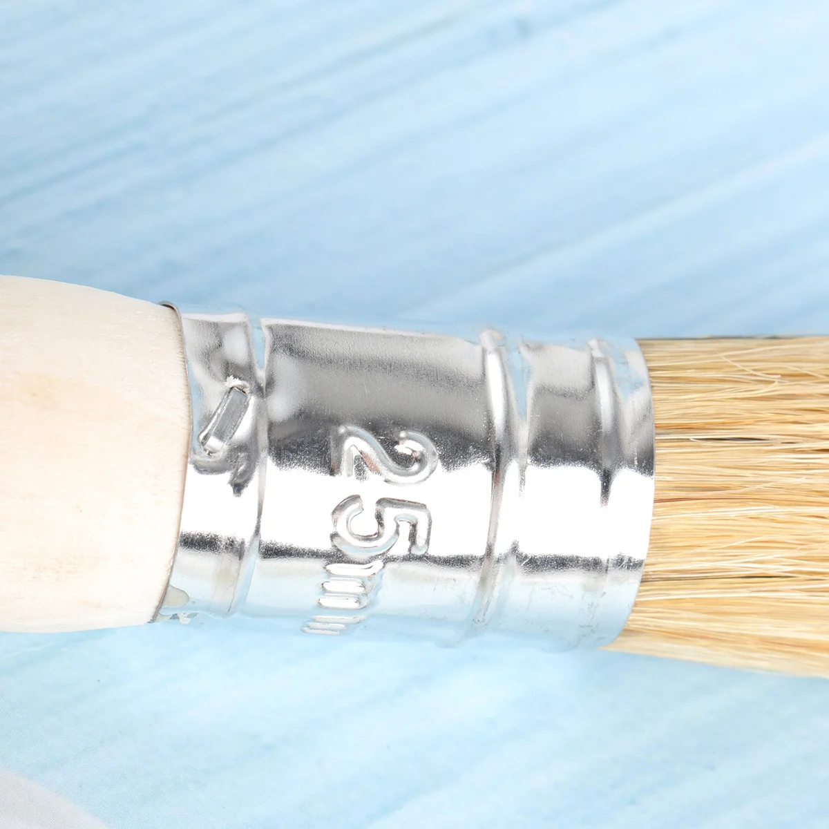 

2pcs Paint Brushes Long Handle Bristle Brush For Furniture Decor Wall Painting Tools Art Supplies