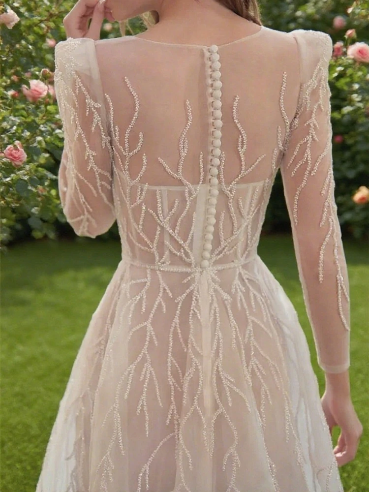 Vestido de baile gola quadrada a linha vestido de noite longo lantejoulas glitter botton fino vestido de festa de baile vestidos de noite formais