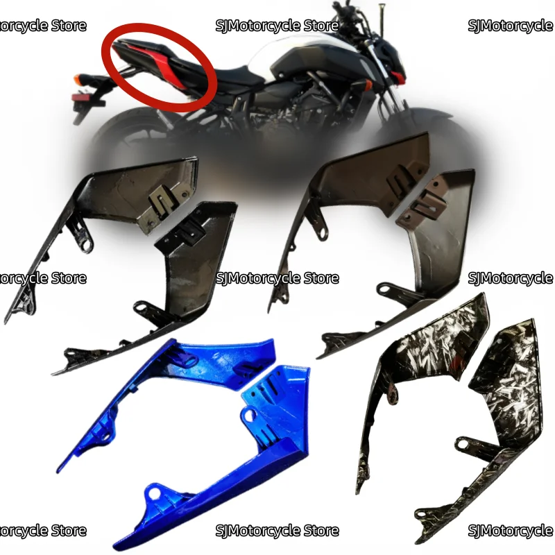 

Fit For YAMAHA MT-07 MT 07 MT07 2018 2019 2020 Motorcycle Accessories Rear Passenger Seat Cover Side Panel Fairing Kit