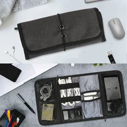 Electronic Organizer Accessories Case Portable Digital Storage Bag Travel Cable Organizer Bag Pouch Carry Case for Power Bank