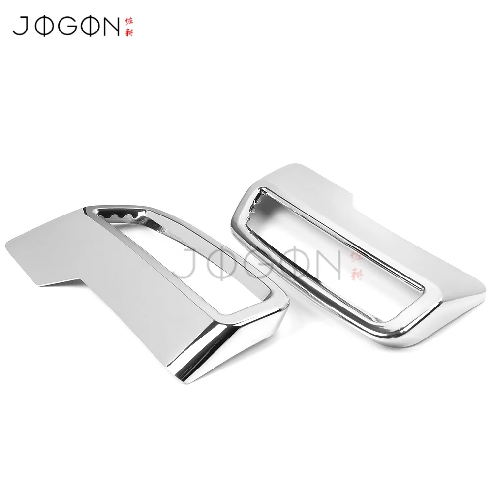 2PCS Chrome Car Rear Exhaust Cover For Peugeot 3008 5008 T87 2017 2018 2019 End Pipe Car Exterior Decoration Trim Accessories