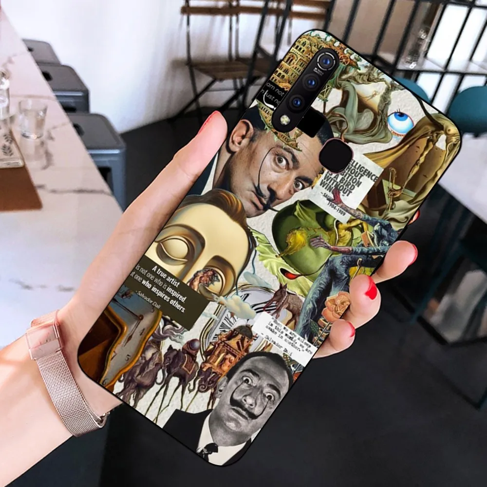 Salvador art D-Dali Phone Case For Huawei Y9 6 7 5 Prime Enjoy 7s 7 8 plus 7a 9e 9plus 8E Lite Psmart Shell