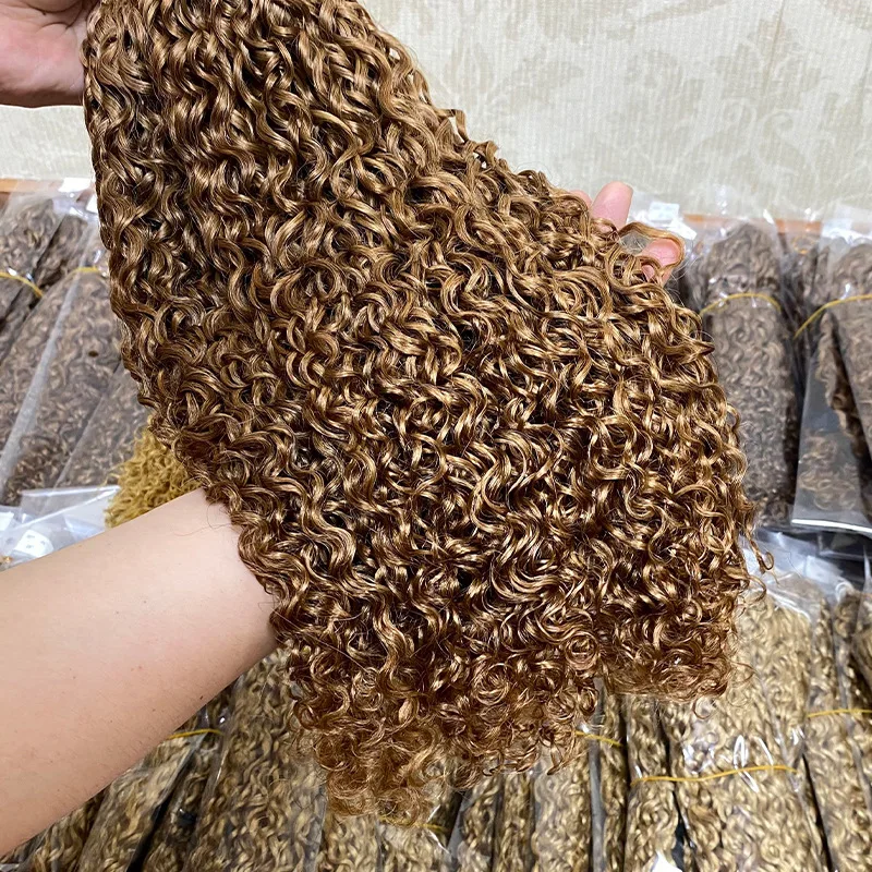 15A الشعر البشري الكروشيه الضفائر غير مرئية Knotless للنساء 14-24 بوصة عابث مجعد 27 لون لينة سهلة جديلة وصلات شعر