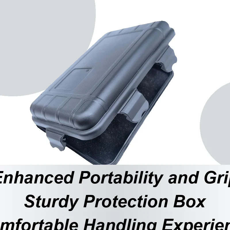 

Outdoor Storage Box Sealed Large Waterproof Anti-Slip Dry Sealing Adjustable Protector For Friends Family Outside Porch Pool