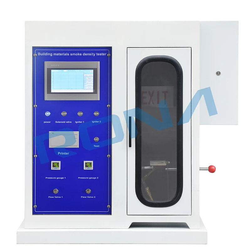 Building Materials Decomposition Burning Smoke Density Tester