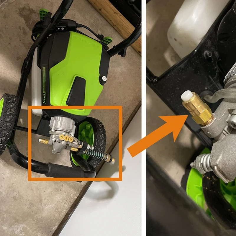 ABGR-2 pezzi valvola di rilascio termico per pompa idropulitrice, valvola di sicurezza termica NPT da 1/4 di pollice, protezione della pompa di ricambio