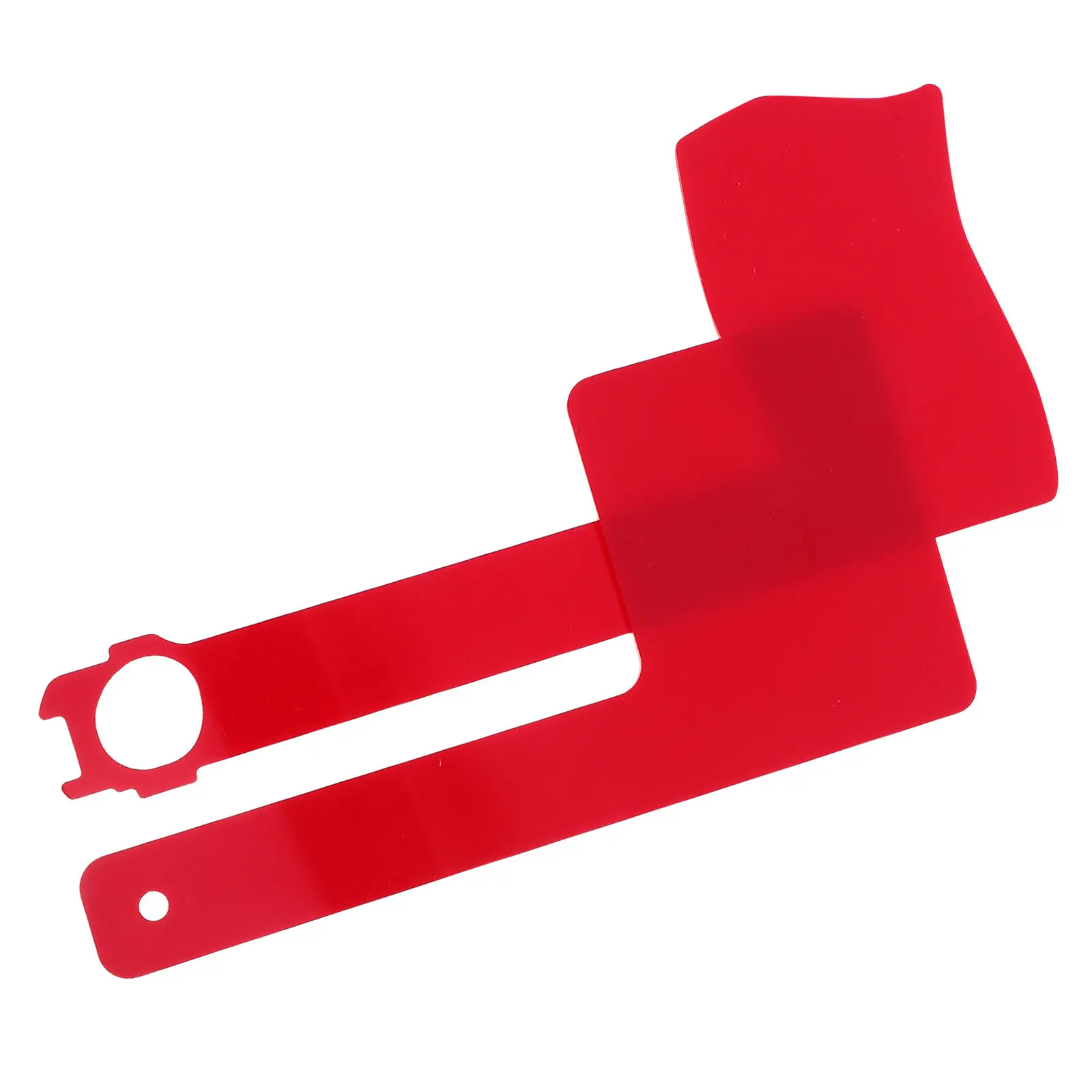 Mailbox Flag 2 Pack Red Acrylic Weather Resistant Rotating Replacement for Outdoor Mailboxes
