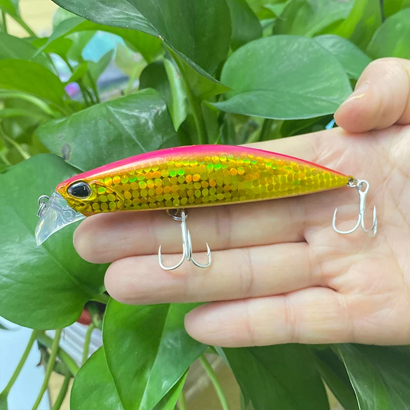 Heavy Weight Sinking Minnow 95mm 30g Long Shot Saltwater Hard Baits for Surf Fishing Rolling Wobbler Seabass Fishing Lure