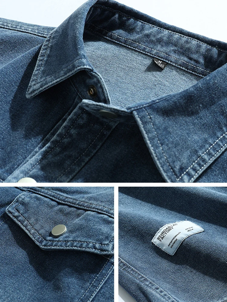 Thumbnail 4 - #33 Most Reviewed Mens Denim Button Shirts