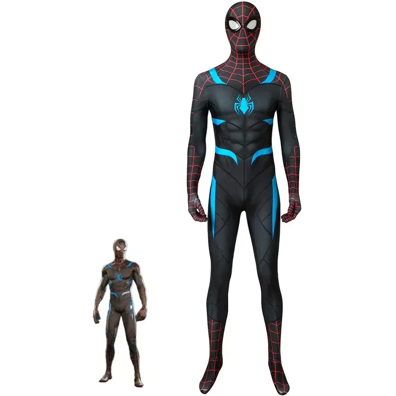Sky03 할로윈 스파이더 코스프레 PS4 비밀 전쟁 의상 슈퍼 히어로 코스프레 젠타이 양복 게임 남자 소년 남성 바디 슈트 파티 JumpS55Hu%