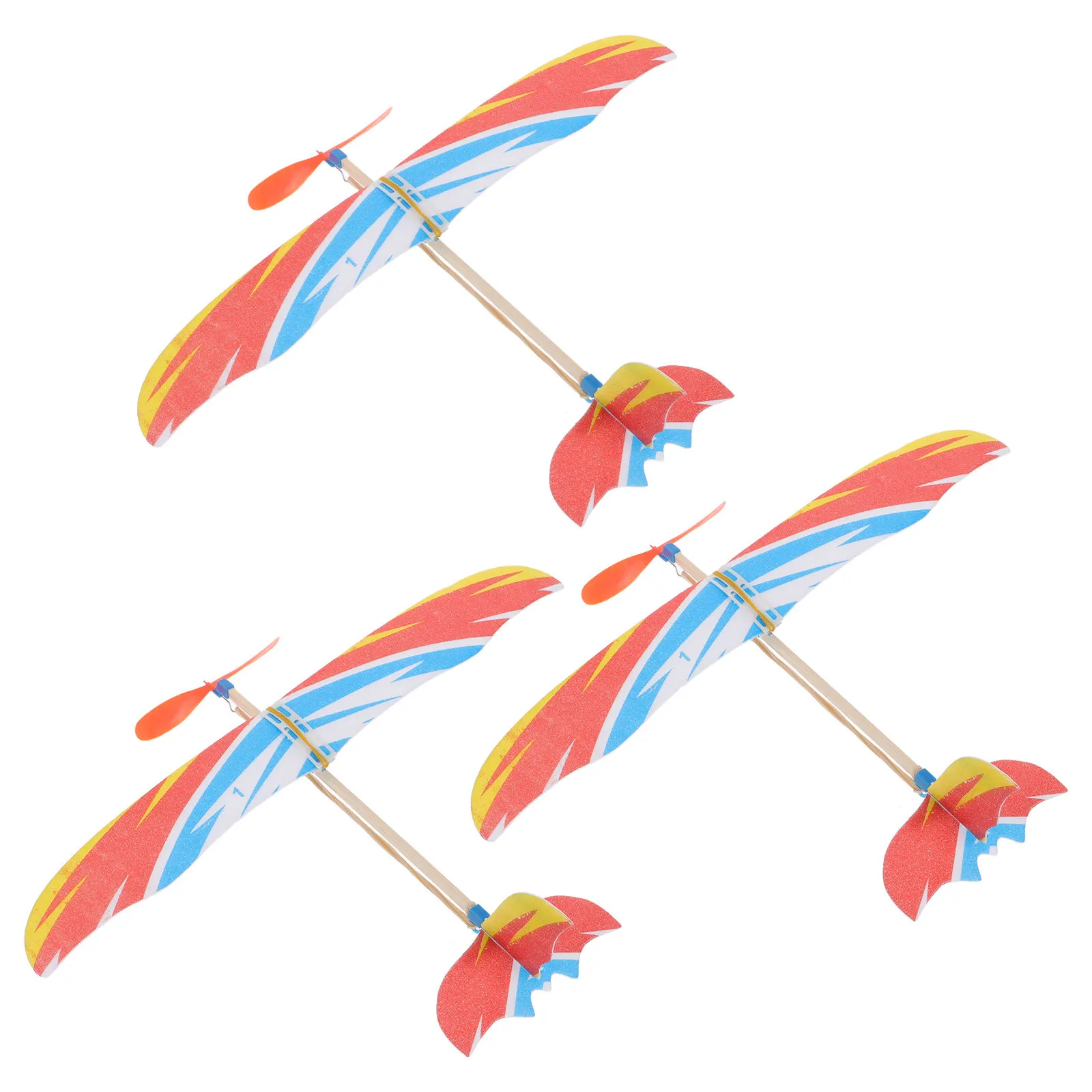 

3Pcs DIY Bird Design Aircraft Band Educational Creative Activity Logical Thinking Gift Bird Design Aircraft