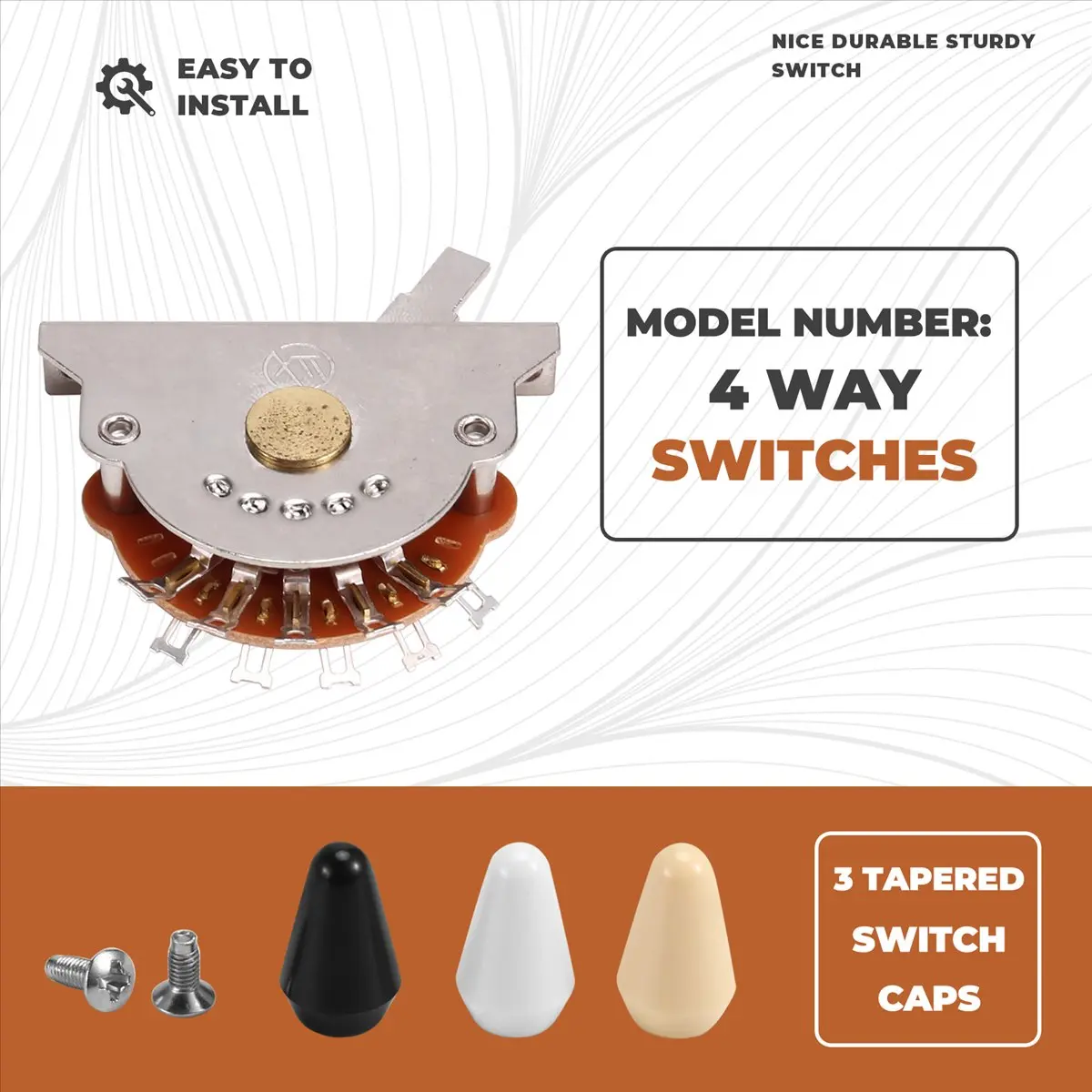 Turebg 4 Way Guitar…