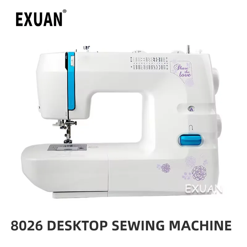 DIY Heavy Machinery Multifunctional Household Electric Sewing Machine 8026 Desktop Small Sewing Machine Portable Manual Tools