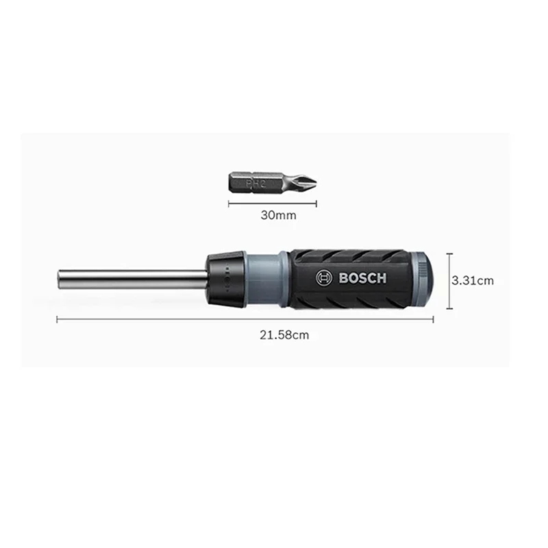 Xiaomi Bosch 10 in 1 Multifunctional Angle Ratchet Screwdriver Professional Screwdriver Sets Home Maintenance Tools With Bits