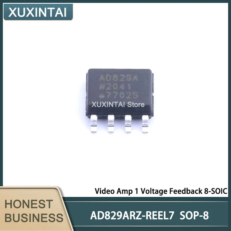 5Pcs/Lot  New Original  AD829ARZ-REEL7 AD829ARZ  Video Amp 1 Voltage Feedback 8-SOIC