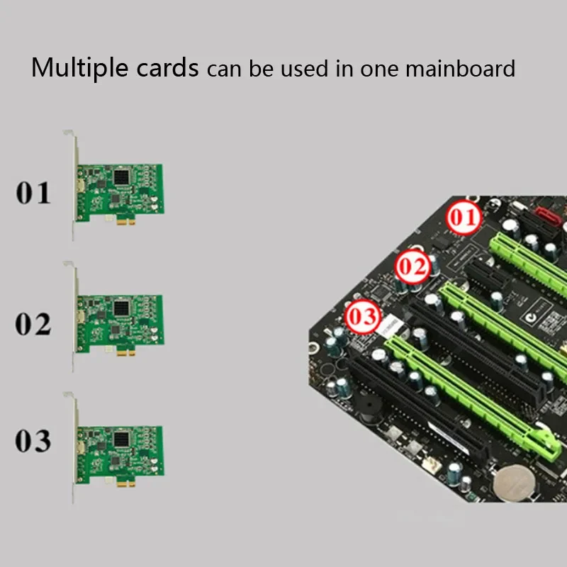 4K HD Camera Capture Card Pcie Computer Medical Video Conference Game Live Capture Card