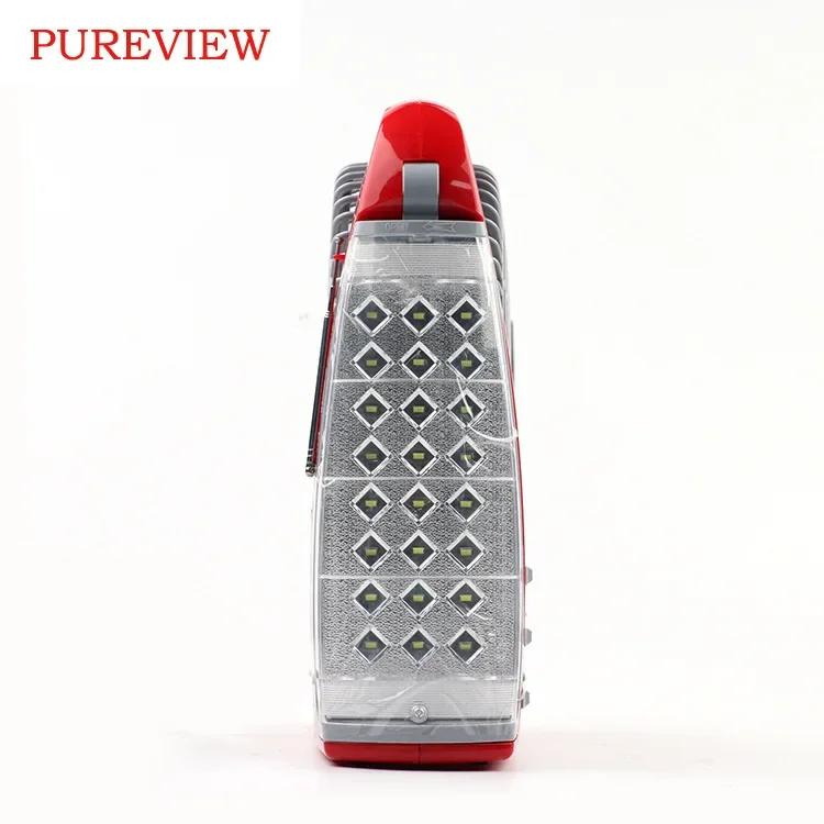 พัดลมตั้งโต๊ะพลังงานแสงอาทิตย์แบบชาร์จไฟได้สำหรับกลางแจ้งในบ้านตั้งแคมป์ขนาดเล็ก8นิ้วมี2เกียร์