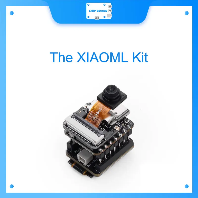 

Комплект XIAOML ESP32-S3 Sense с камерой, микрофоном, IMU и OLED для учебников TinyML Labs