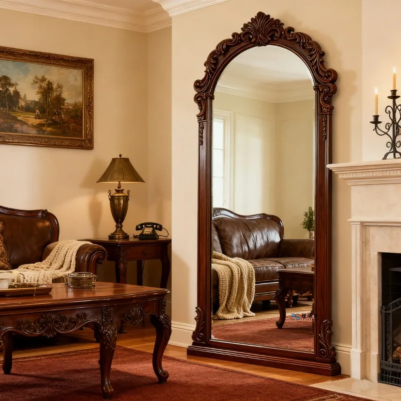 Bathroom Floor Mirror Funky Big Men Luxury Bedroom Girls Long Standing Full Body Mirror Moving Espelhos Living Room Decorations