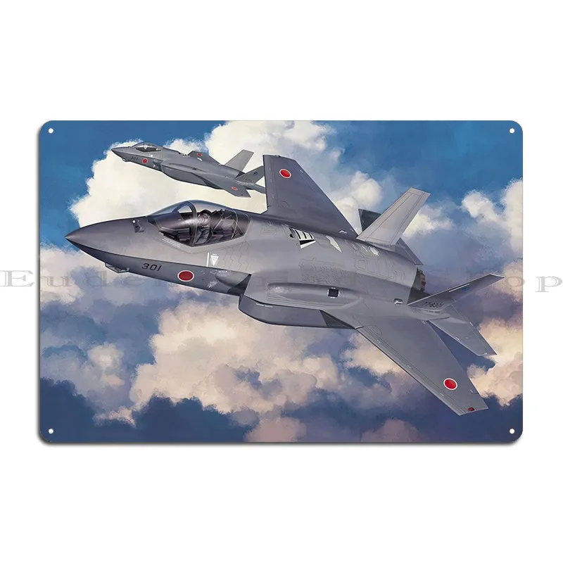 F35 Lightning Ii Metal Sign Funny Kitchen Kitchen Designing Cinema Tin Sign Poster