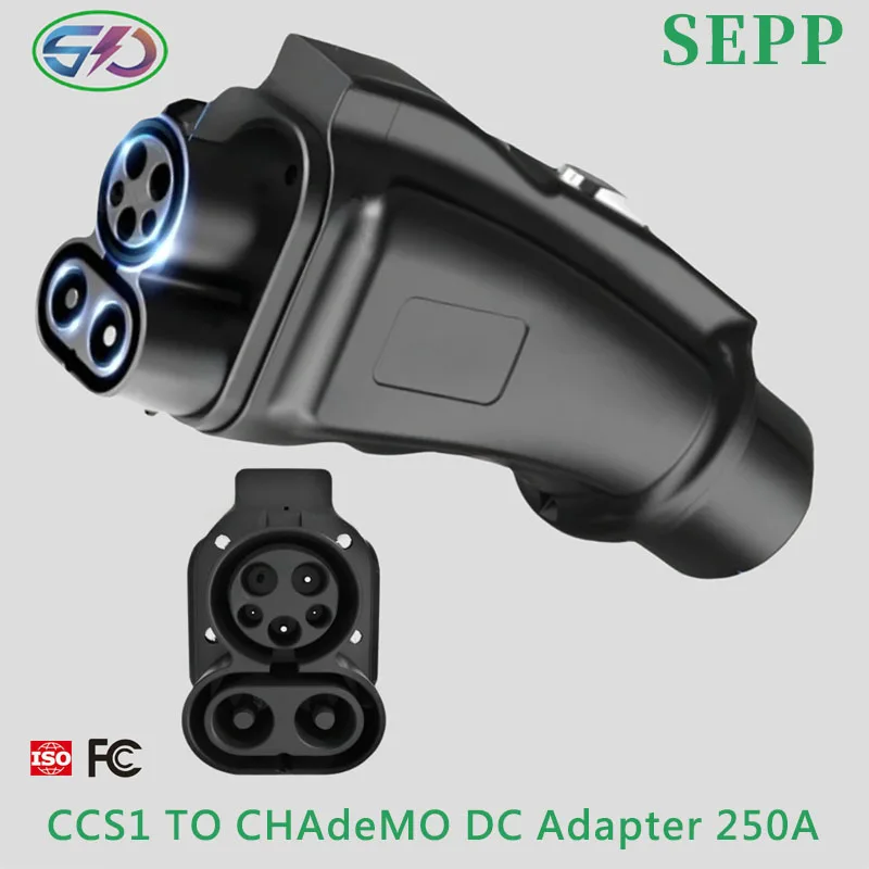 EV electric car CCS2 to CHAdeMO Adapter Super charger-Compatible DC Charging combo 2 to chademo Converter Fast Charging Adapter