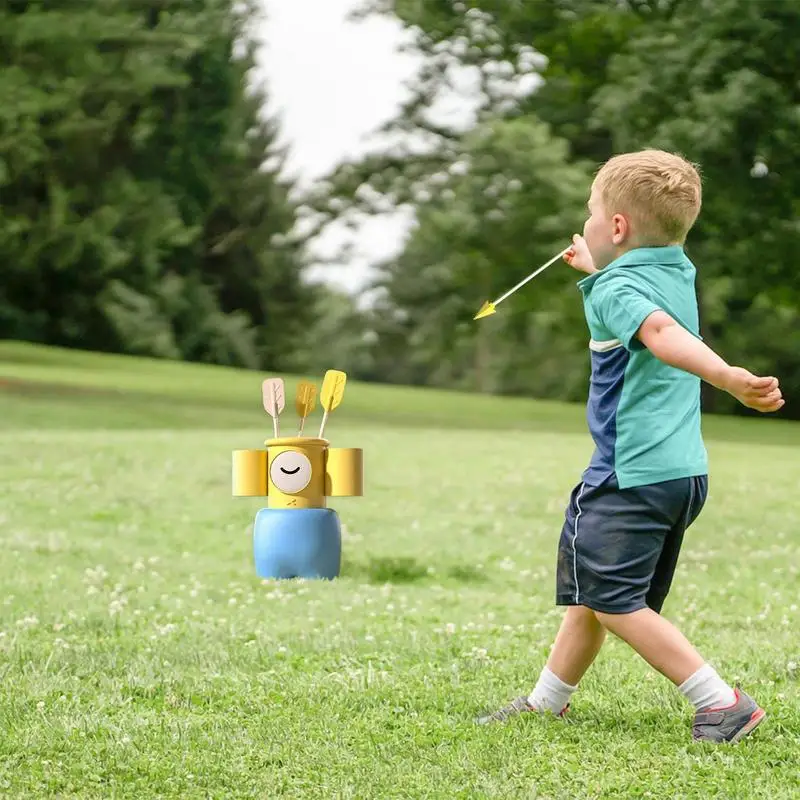 Outdoor Target gry dla dzieci interaktywne gry dla rodziców i dzieci z naklejkami życzeń zabawki sportowe gra duży żółty oczy w kształcie puli