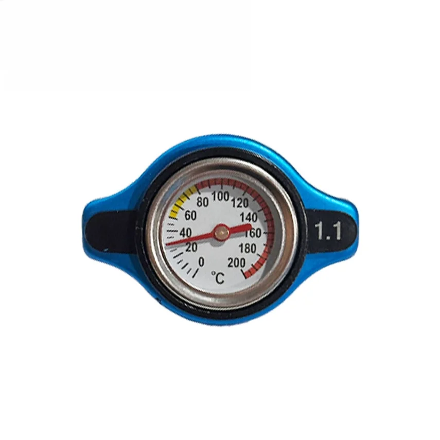 Auto Parts Fuel Tank Capoff-road Modified Car Accessories Radiator Cap Racing Off-road Vehicle Temperature Measurable Universal
