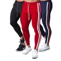 Pantalones informales para correr para hombre, pantalones de chándal ajustados, pantalones de entrenamiento para hombre, ropa deportiva, chándales de entrenamiento, pantalones para correr para Fitness en la parte inferior para hombre