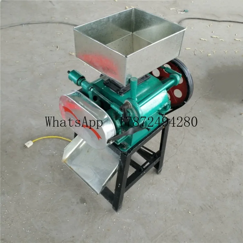 Mini Kornflocken Frühstück Getreide Brecher Maschine Flexible Bedienung Mais Flocken Weizen Flocken Verarbeitung Getreide Maschine