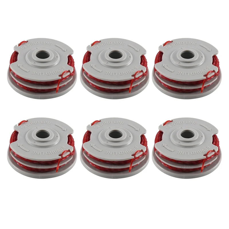 AT19-6 Pack Sostituzione FLYMO FLY021 Bobina di ricambio Testina di taglio per tosaerba Flymo