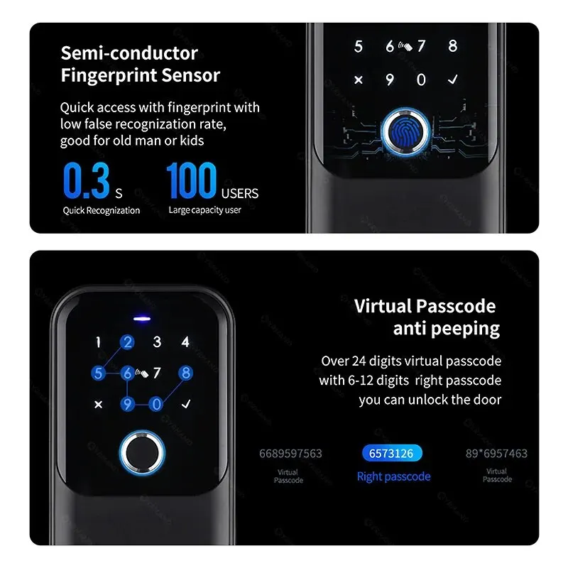 TTlock Smartkey Lock Box Home Key Wireless Smartlock Box Electronic Key Box App Digital Code Bluetooth Key Safe Padlock for Host