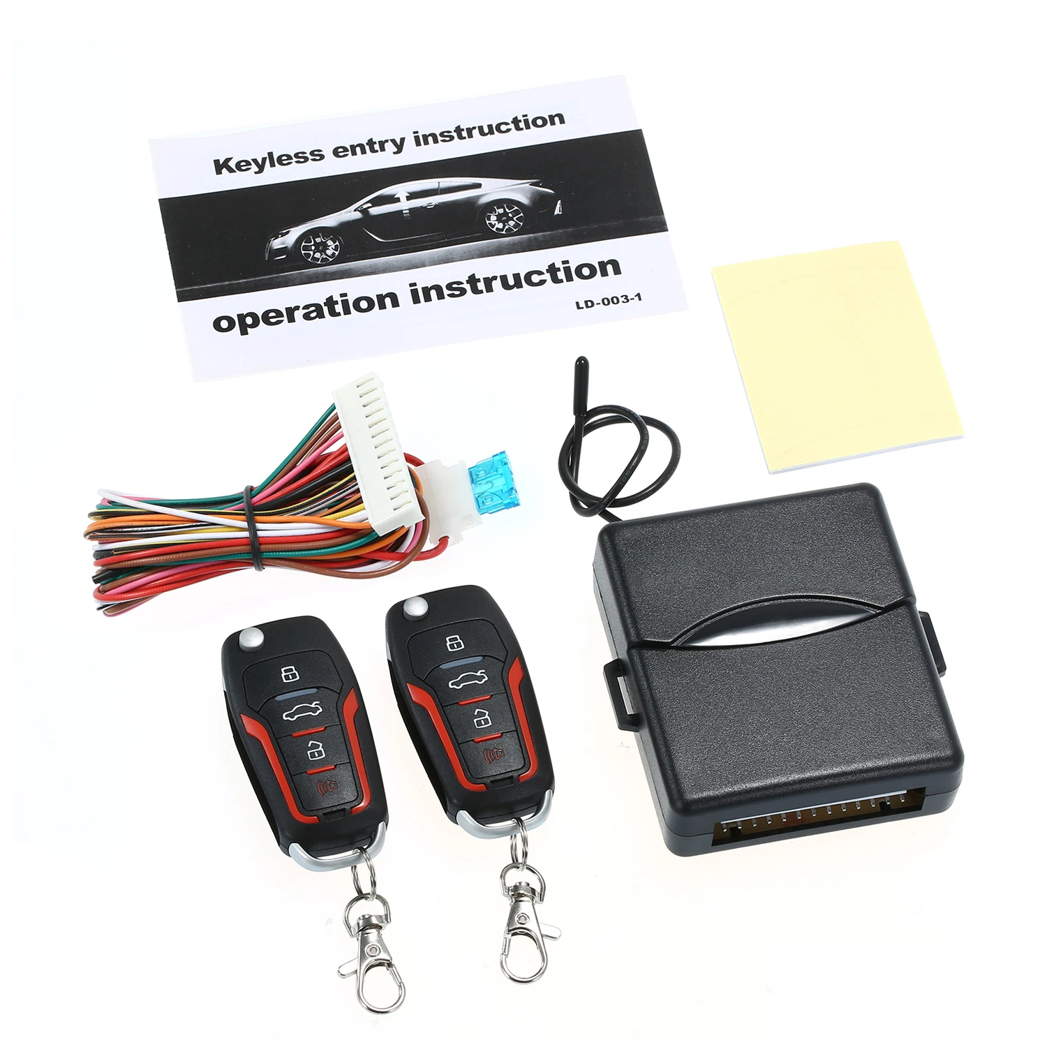 Universal Auto Auto Einbrecher Alarm Schutz Sicherheit System Fernbedienung Türschloss Fahrzeug Keyless Entry System – Detail 9