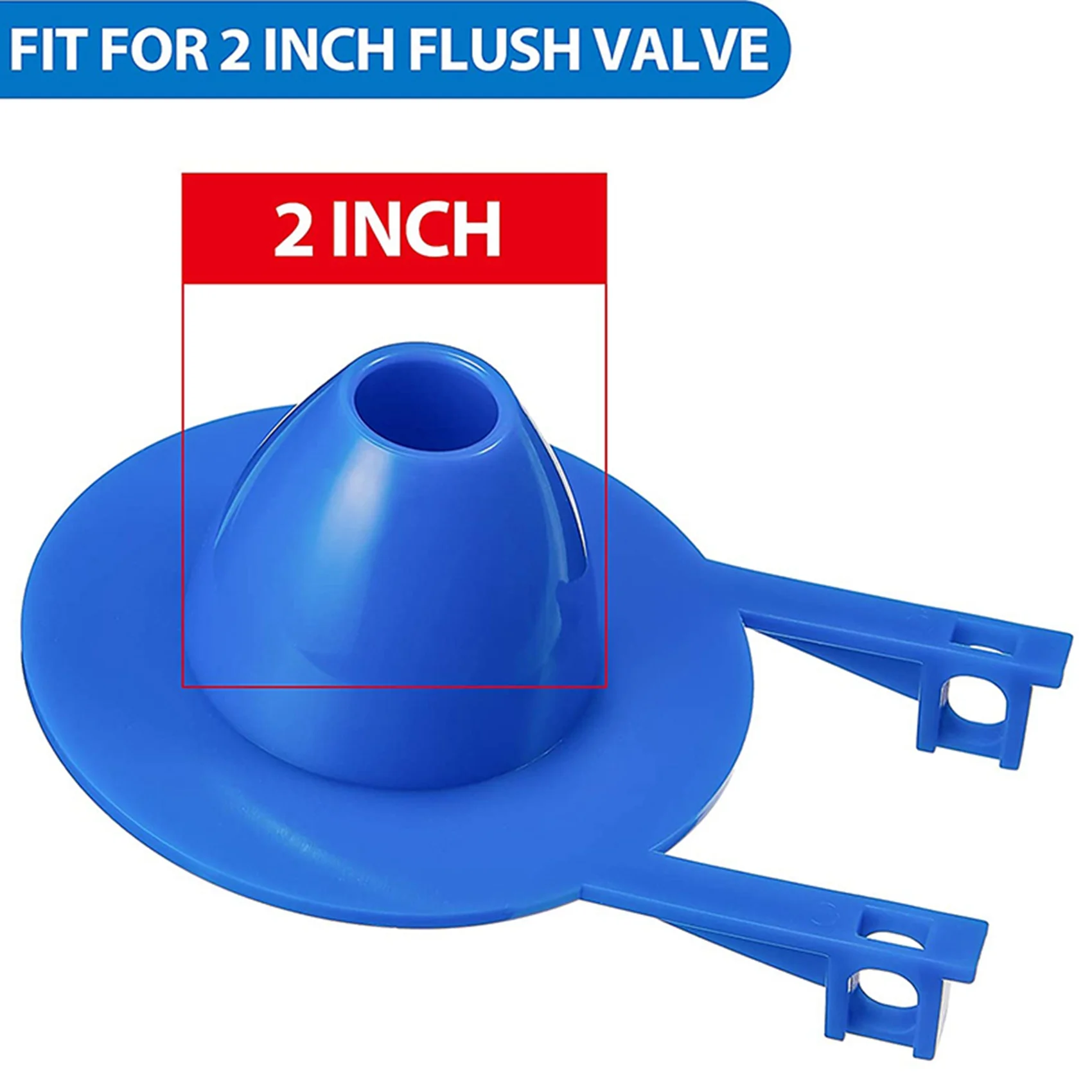 4 Pieces Toilet Flapper Replacements 2 Inch Toilet Flapper Stopper Water Saving Flappers With 4 Pieces Toilet Chains-AT36