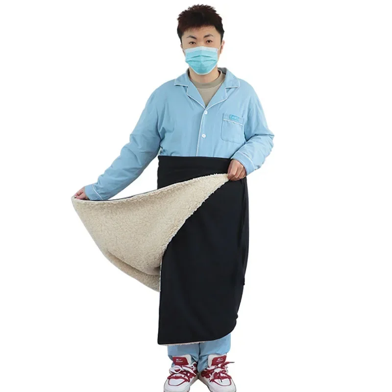 Thickened Warm Apron Leg Injury Fracture Postoperative Cold Protection Thick Velvet Shawl Waist Leg Shoulder Cold Protection