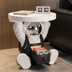 Large Astronaut Bedside Ornaments, Living Room Coffee Table, High-end Home Storage Rack, Coffee Table, Storage Cabinet