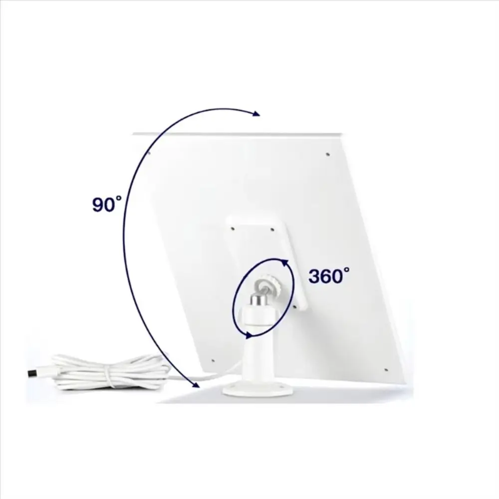 Waterproof Solar Panel Fast Charging Monocrystalline Solar Charger White PET Adjustable Solar Monitoring Panel