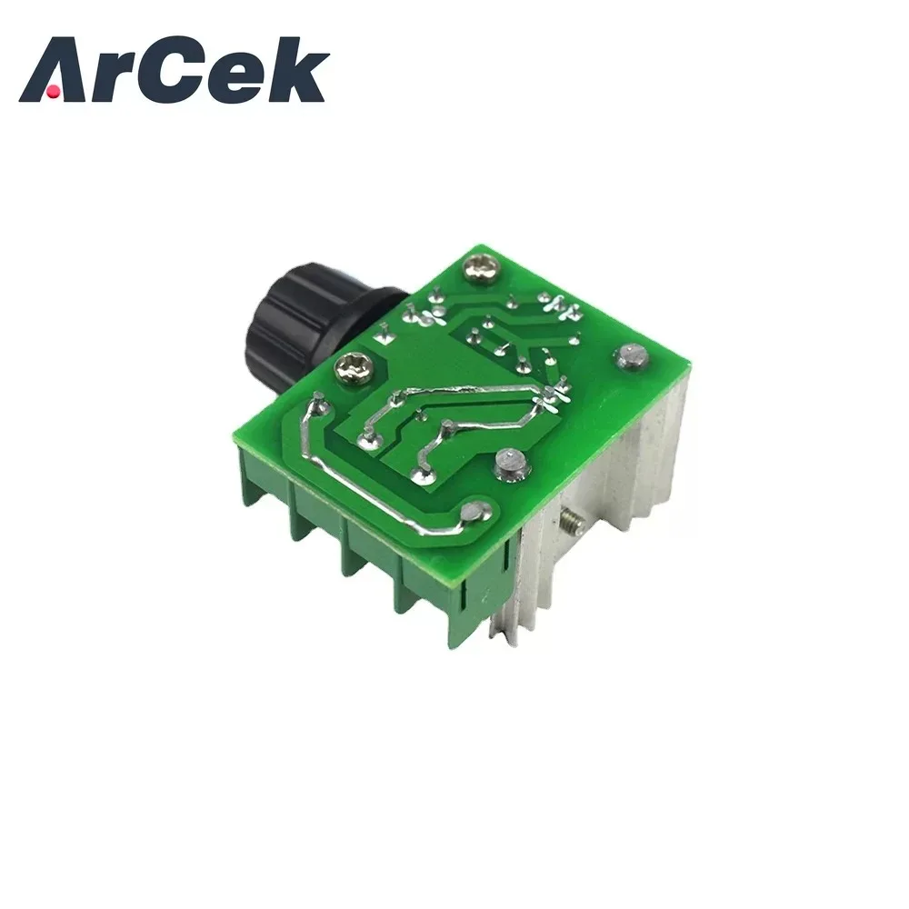 AC 220V 2000W SCR Voltage Regulator Dimming Dimmers Speed Controller Thermostat Electronic Voltage Regulator Module