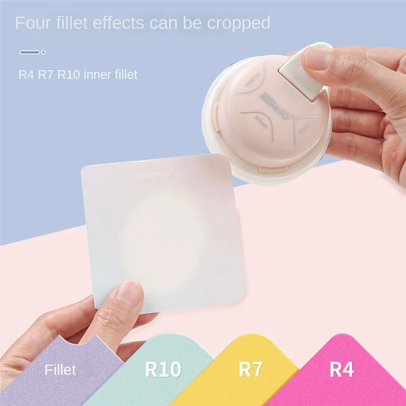 KW-TRIO 4 Way Corner Rounder Punch, 4Mm, 7Mm, 10Mm 4 In 1 Corner Cutter For Card Making, Laminate, Cardstock