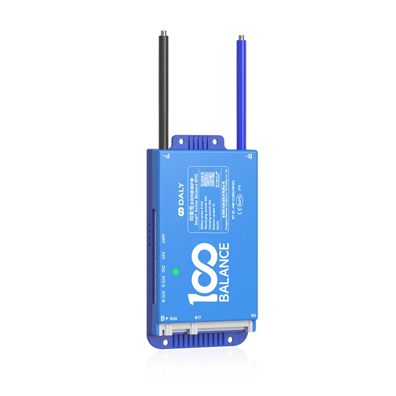 DALY 100BALANCE bms 40A 60A 4-24S Actice Balance bt BMS 8-17S 8-24s 4-8s built-in lifepo4 Lin-ion battery