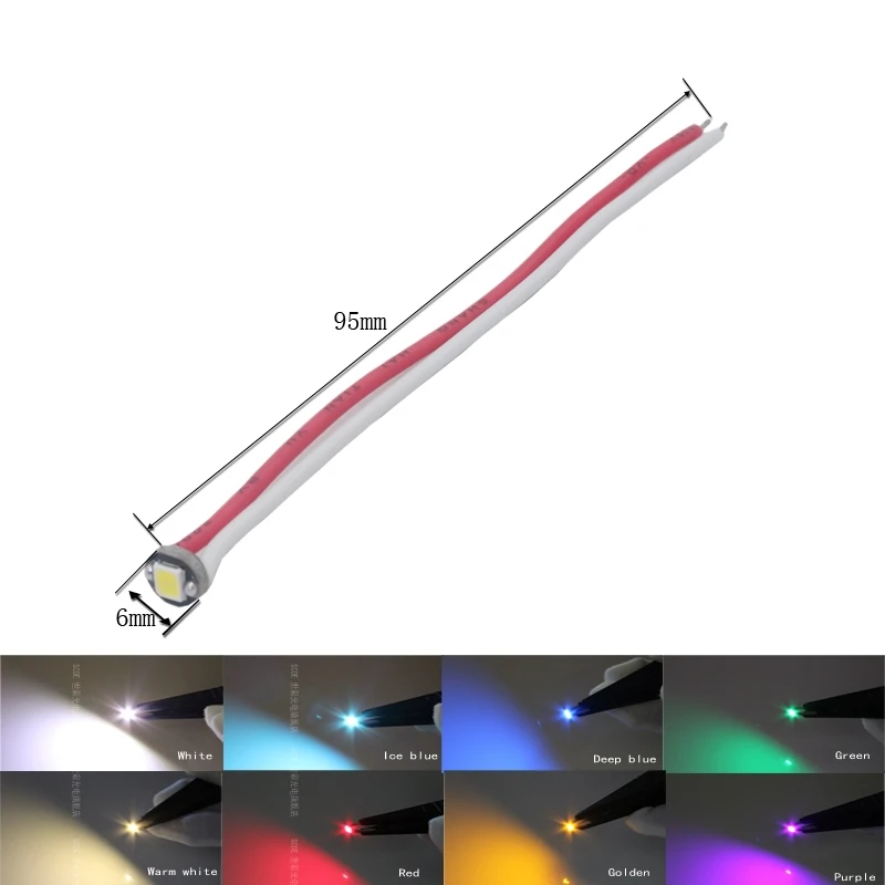 

LED High-Brightness Off-Road Light for 1/10 RC Crawler Car Traxxas TRX4 Defender Bronco AXIAL SCX10 RC4WD D90 Chevrolet Parts