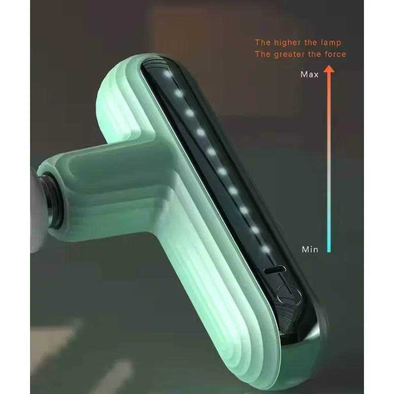 Portable Mini Fascial Gun, Electric Muscle Massage Gun, Fitness Equipment for Post‑Workout Muscle Relief